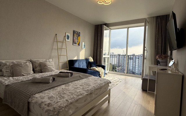 Квартира Уют в панорамном остеклении, с шикарным видом