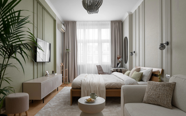 Квартира Видовая Трехкомнатная с Эркерным Балконом