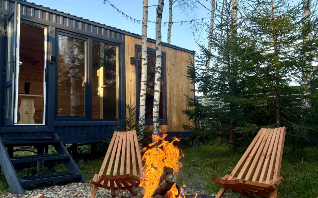 Частный Дом ЕлкиШале с 3мя спальнями, баней и чаном