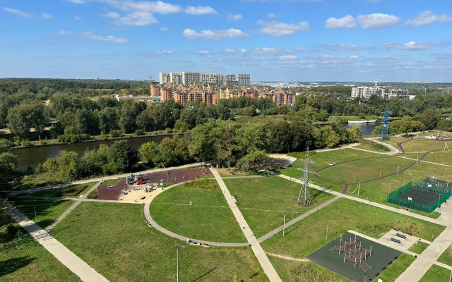 Parkovaya 54 s vidom na kanal Moskvy reki Flat