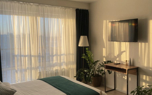 Апартаменты Дизайнерская  студия в спальном районе