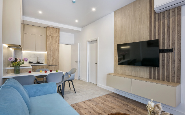 Апартаменты Однокомнатные апартаменты в ЖК More.Yalta Б39