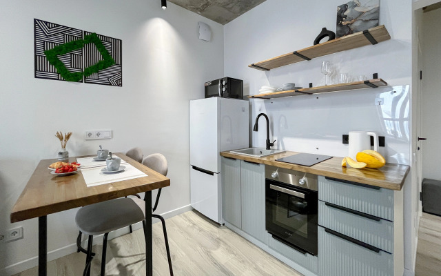 Апартаменты Студия Лофт на 24 этаже