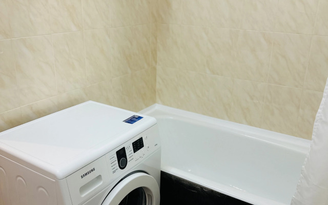 V novom dome, vid na karer Flat