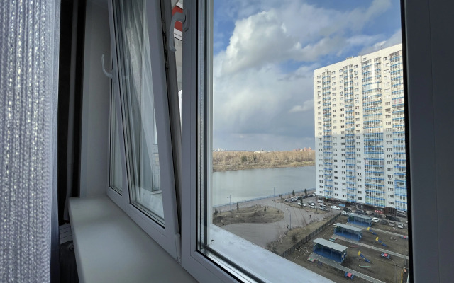 Квартира Уютная однокомнатная на берегу Енисея