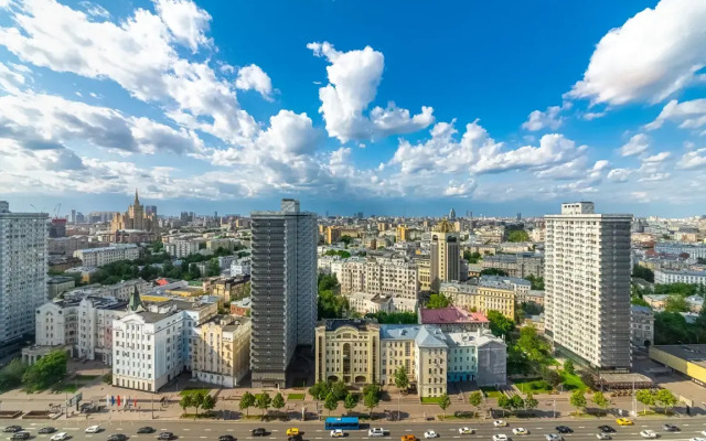 Апартаменты Нежная видовая студия Smart Host