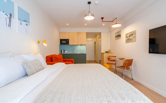 Nordic Color Studio New Gudauri F1 near Main Ski Lift Apartments