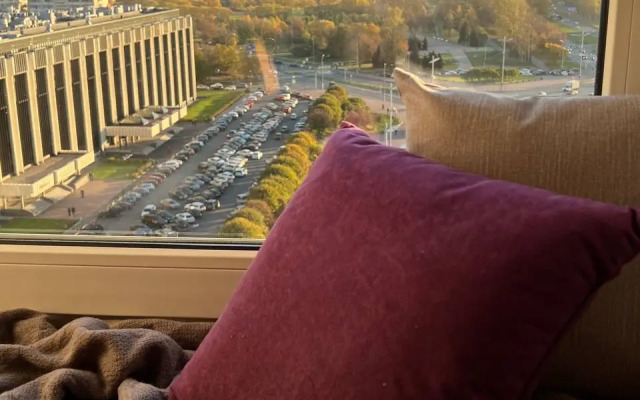 Квартира 4-х местная с красивым видом