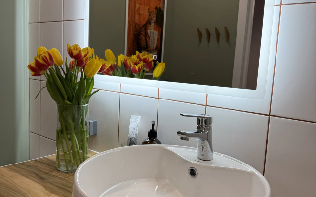 Skandinavskaya ryadom s trassoy M4 i tsentrom goroda Flat