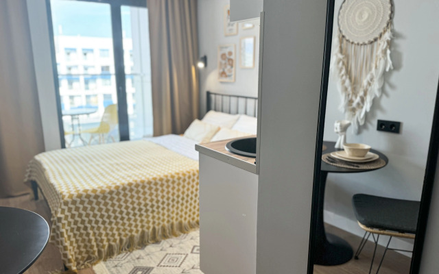 Апартаменты Ваниль УК Атмосфера с Видом на Горы