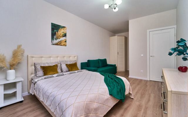 Квартира однокомнатная у парка Облаков Галицкого на 4 гостя