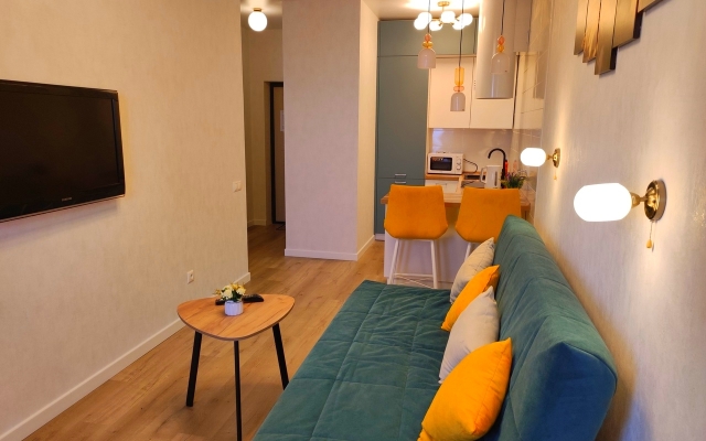 Apartments 2k Zhk Salyut ryadom s akvaparkom i naberejnoi