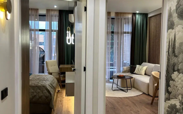 Апартаменты двухкомнатные Aura