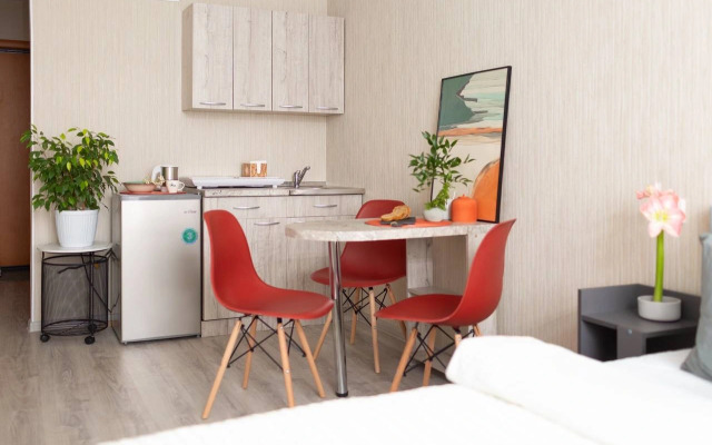 Квартира Студия Терракота на Дружбе рядом со Спа-комплексом Море-парк