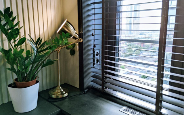 Апартаменты Lalapart Black Emerald с сауной в ЖК Савеловский Сити