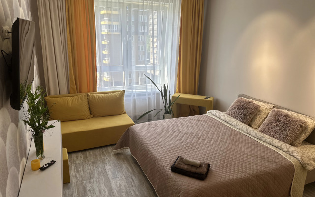 Uyutnaya kvartira na poberezhye Zelenogradska Flat