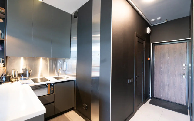LS-Black Strong S bokovym vidom na more Apartments