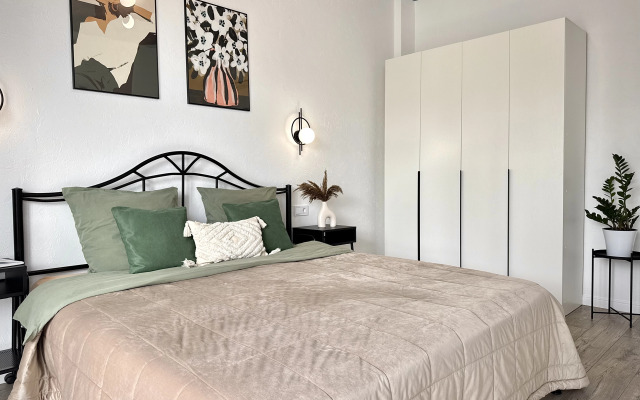 Апартаменты с балконом и видом на реку в ЖК Рыбная Деревня