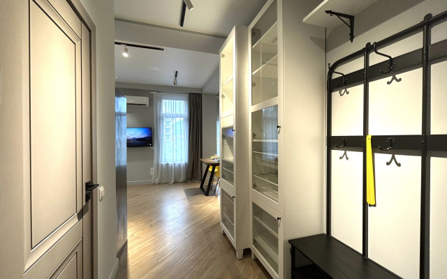 Квартира с видом на горы (19) с отдельной спальней