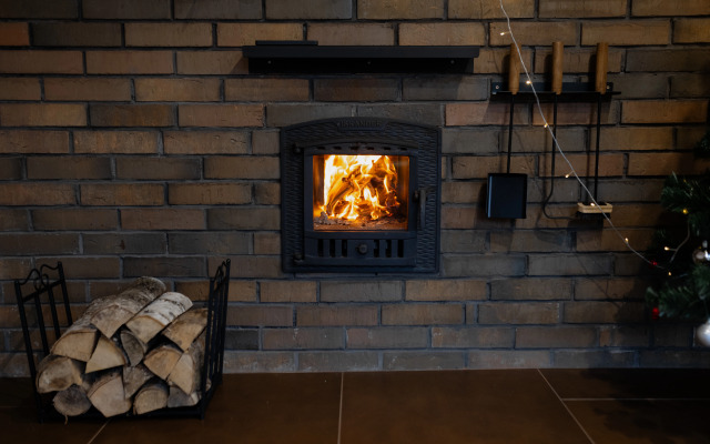 Частный дом с сауной и купелью на опушке леса