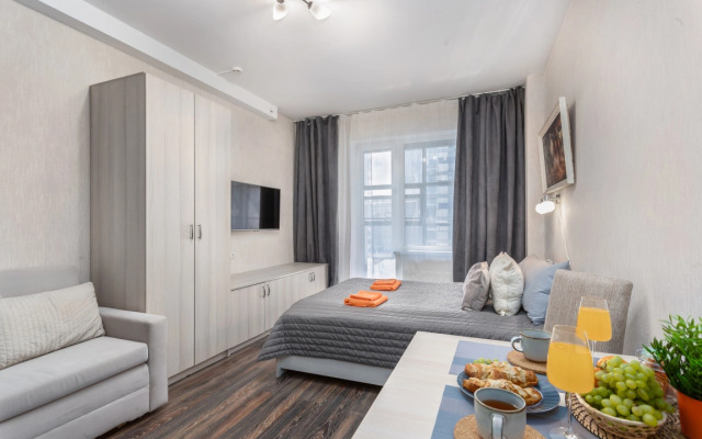 Апартаменты с Балконом Moderna View Apartment Салют