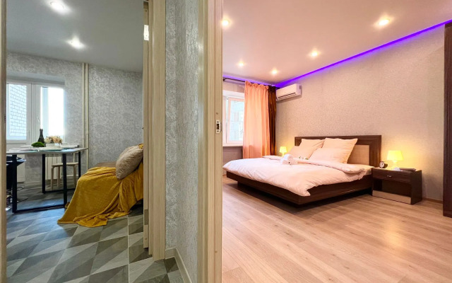 Апартаменты Двухкомнатные апартаменты на Солнечном бульваре