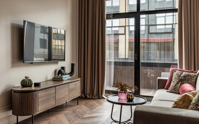 Квартира Moscow Deluxe Apartments Family Suite Zorge