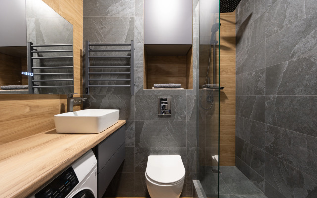 Апартаменты 15 Студия с бассейном и видом на горы