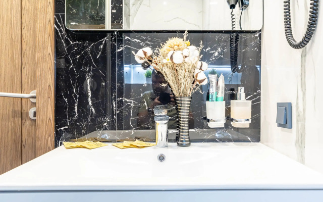 Апартаменты Sergeew Apartments Премиум в апарт-отеле Аквалина