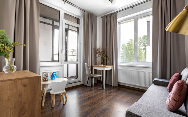 Prostornaya Kvartira U Parka Pobedy Apartments