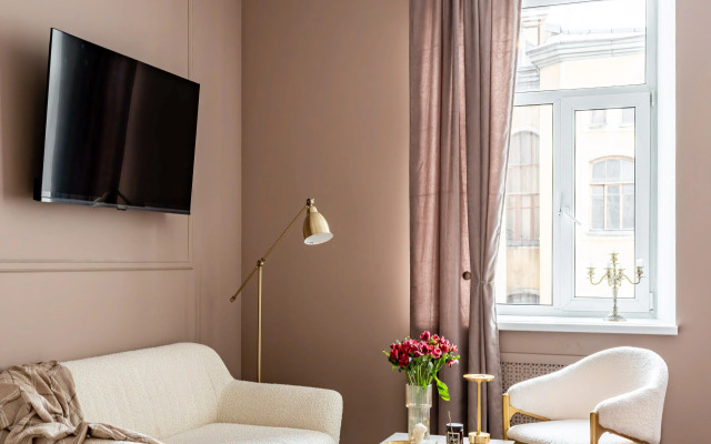 Luks dlya 2 chel nedaleko ot Nevskogo pr-ta Apartments