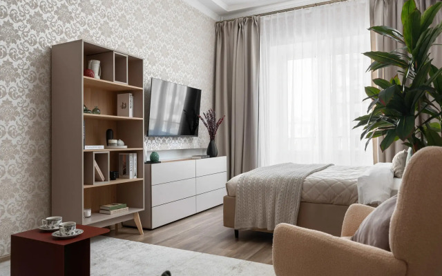 Квартира GM Apartments Легендарная Двушка на Тверской у Садово-Триумфального Сквера