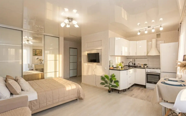 Apartamenty Sibir' House na nabereznoj radom s otelem "Tom'"