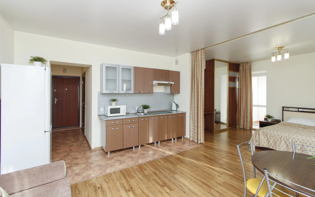 Апартаменты с двуспальной кроватью и кухонной зоной №602