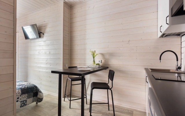 Studiya s balkonom Bombflat na Grivtsova Apartments