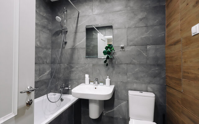 Апартаменты Lalapart Cozy loft на 18 этаже в ЖК Савеловский Сити