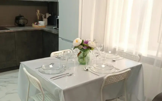 Квартира-евро Green FOX рядом с набережной. Все удобства