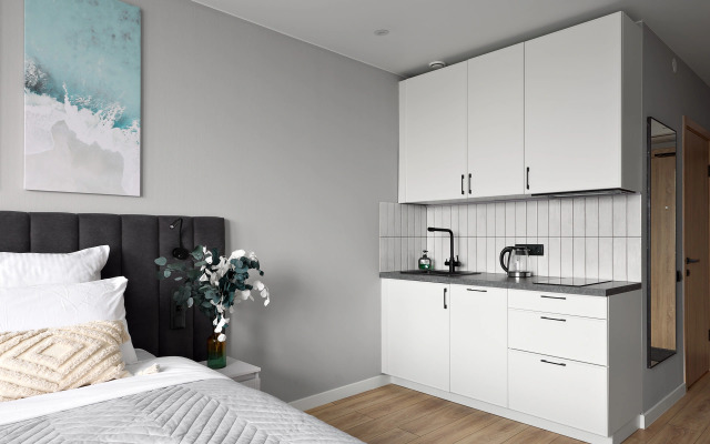 Апартаменты Уютная Студия у Метро 1018-1