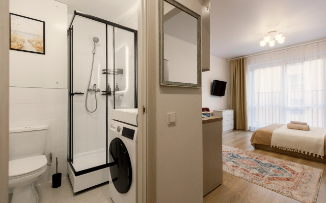 S Balkonom Flat