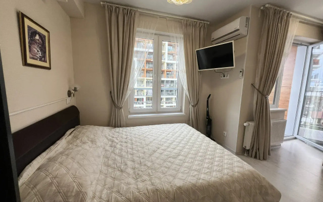 Квартира студия стильная с видом на море