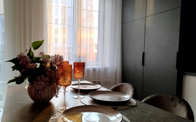 V Zelenogradske na beregu morya Apartments