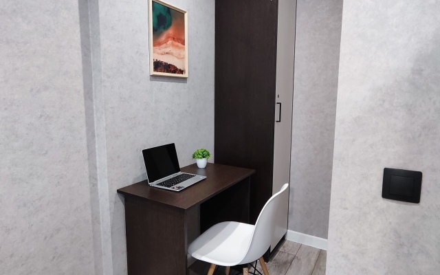 1-к. квартира на Базарной площади с видом на пруд, 30 м², 22 этаж