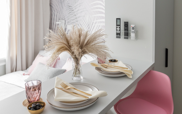 Studiya, Romantichny Dizayn Flat