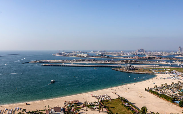 Апартаменты Dubai Marina 1BR with amazing sea view at Murjan 2