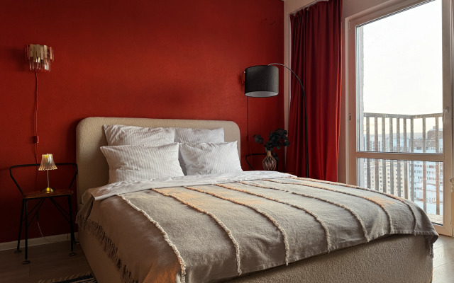 Апартаменты Просторная студия в спальном районе