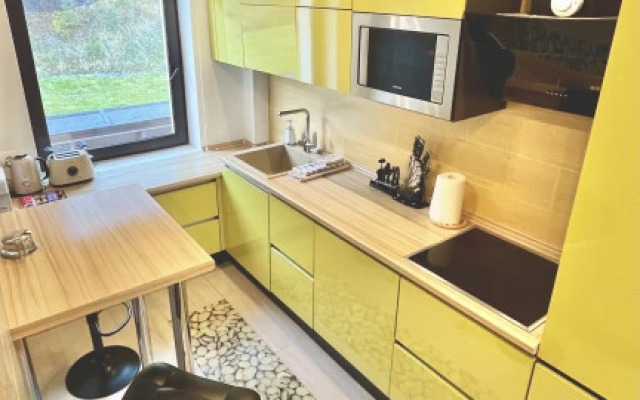 Apartament Wood v Rezidentsii Baykalskiye Kholmy