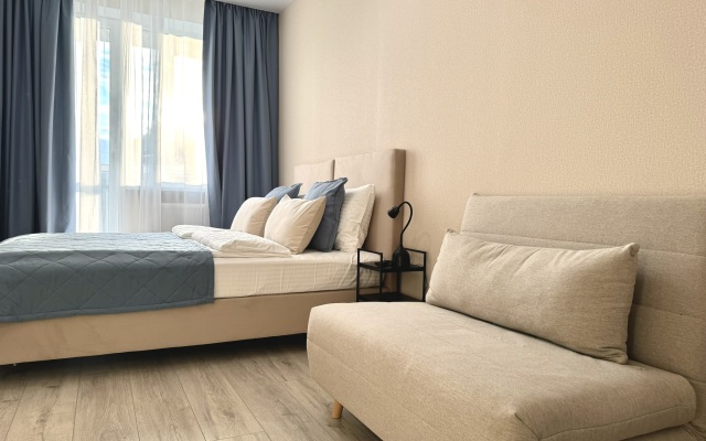 Квартира Однокомнатная на Октябрьской с балконом