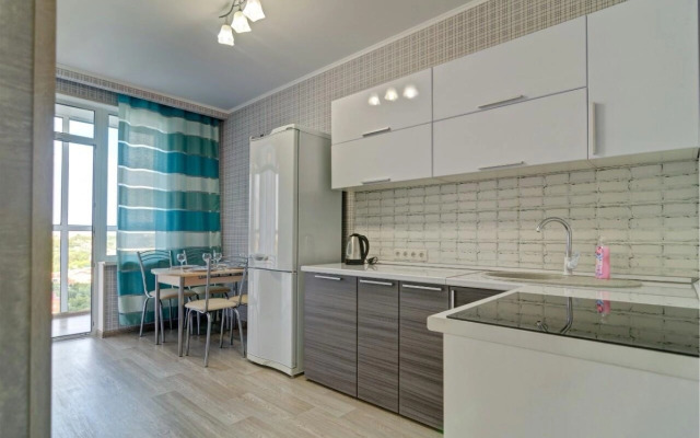 Квартира 1комн с Красивым Видом для 4 Гостей