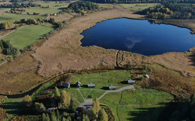 Частный дом 1 с Видом на Озеро Киркколампи и Собственной Сауной
