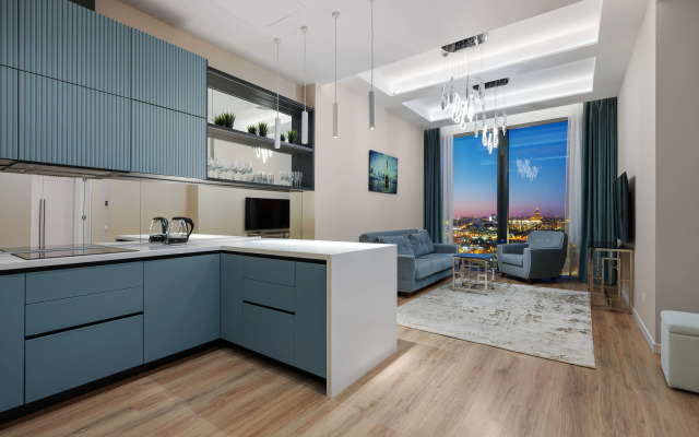 Уютный семейный апартамент на 31 этаже